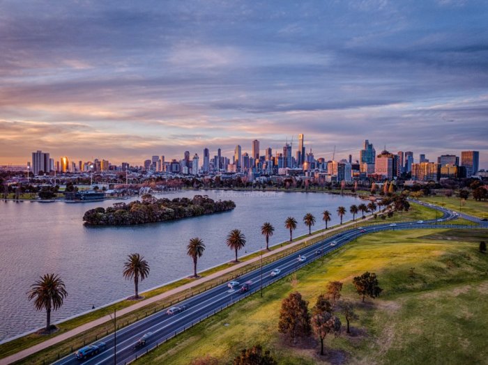 Albert skyline melbourne